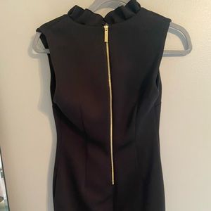 Calvin Klein Black Fitted Dress